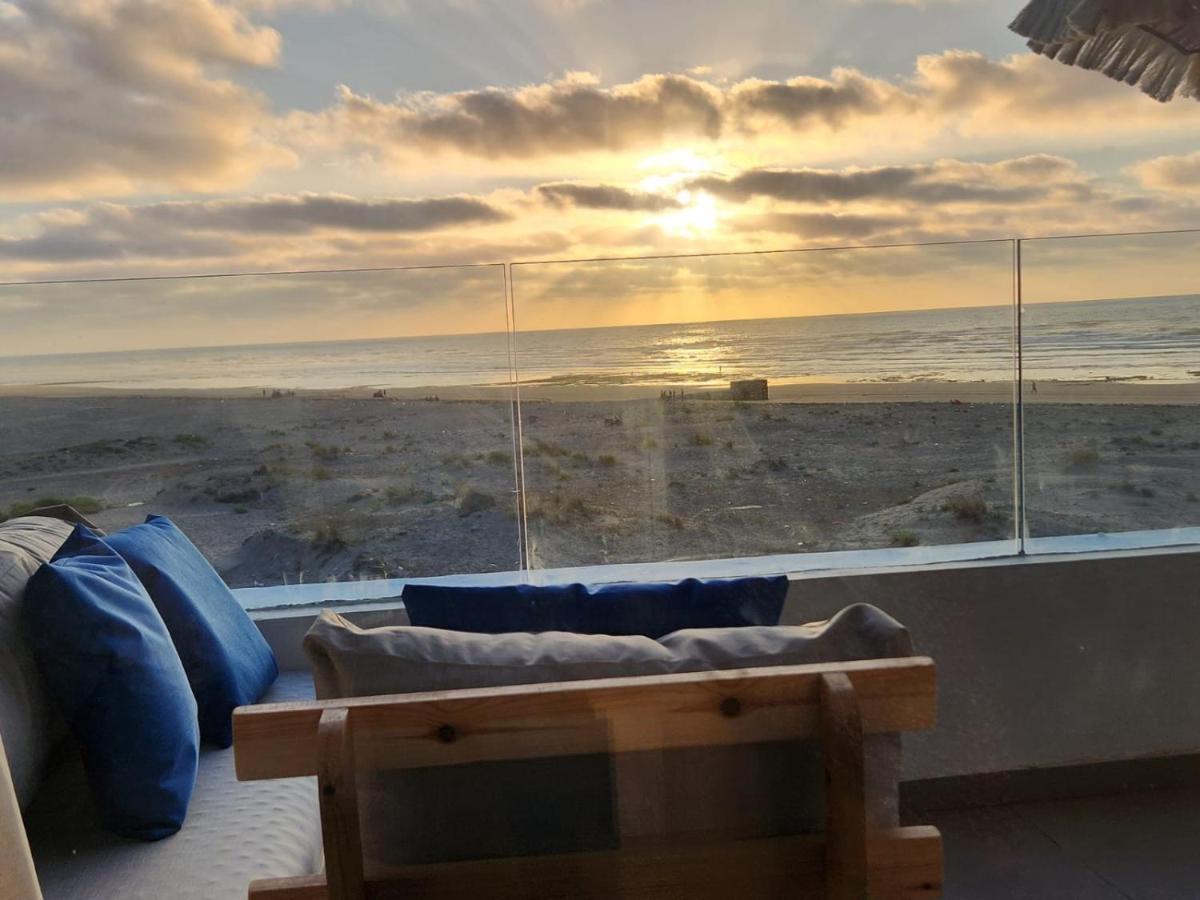 Sidi Rahal Blue View, Beachfront Wide Seaview With Pool Buitenkant foto