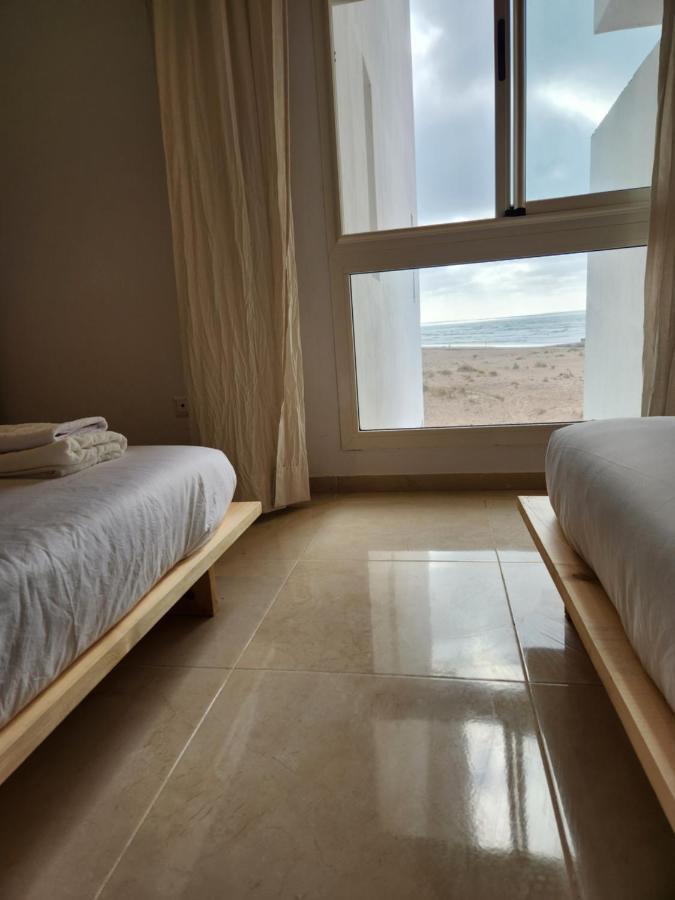 Sidi Rahal Blue View, Beachfront Wide Seaview With Pool Buitenkant foto