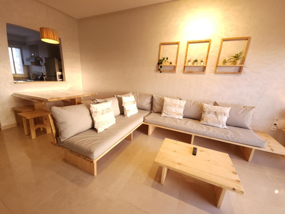 Sidi Rahal Blue View, Beachfront Wide Seaview With Pool Buitenkant foto