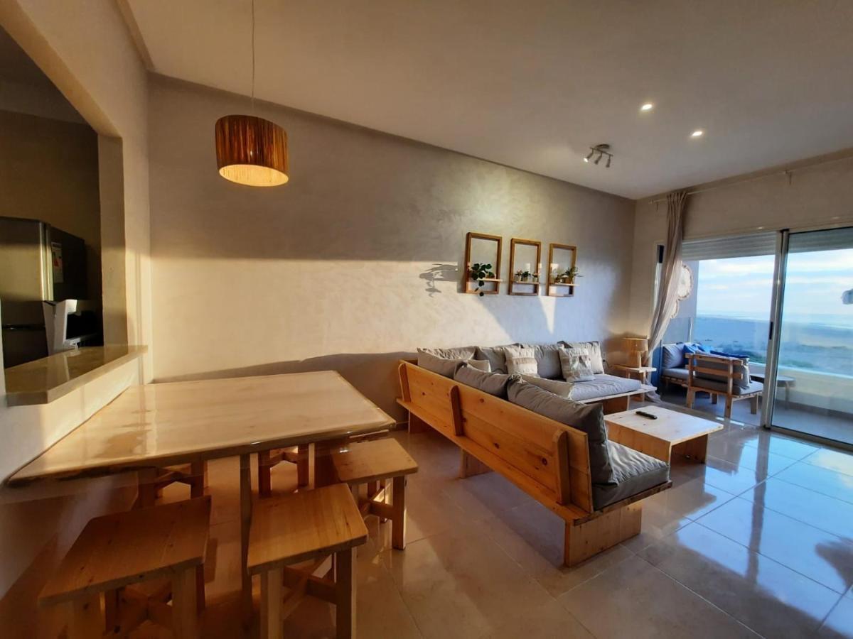 Sidi Rahal Blue View, Beachfront Wide Seaview With Pool Buitenkant foto