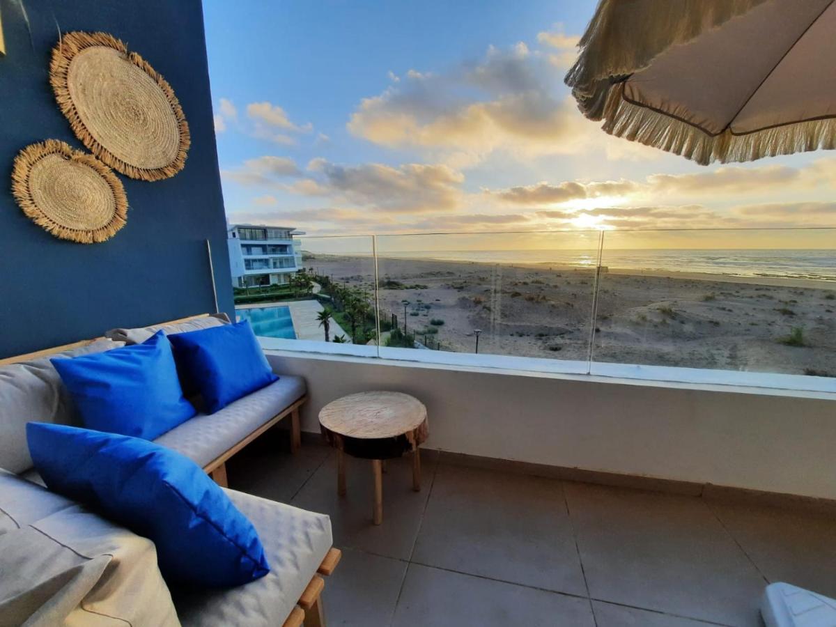 Sidi Rahal Blue View, Beachfront Wide Seaview With Pool Buitenkant foto
