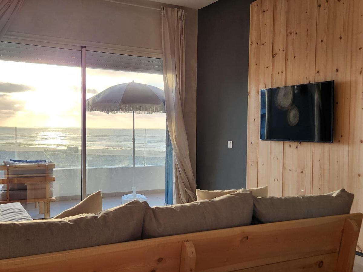Sidi Rahal Blue View, Beachfront Wide Seaview With Pool Buitenkant foto