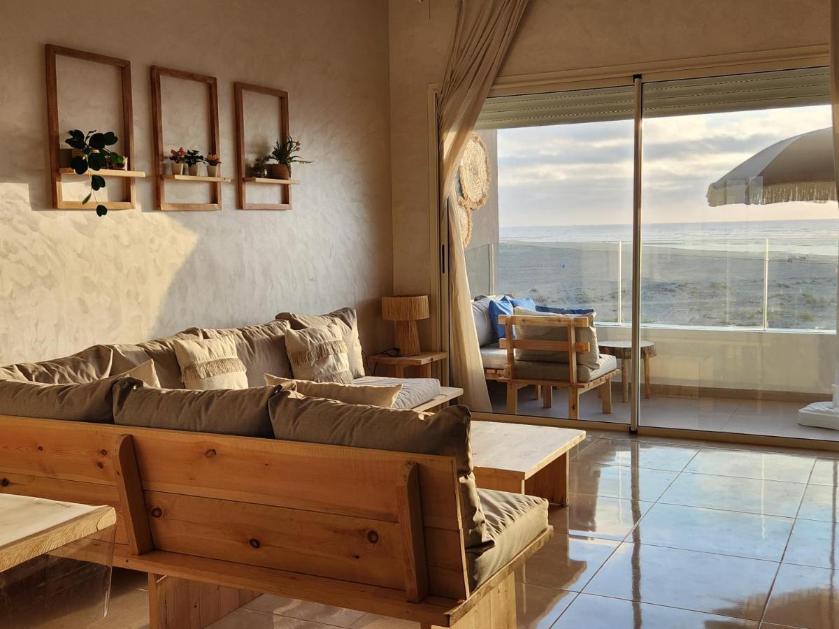 Sidi Rahal Blue View, Beachfront Wide Seaview With Pool Buitenkant foto