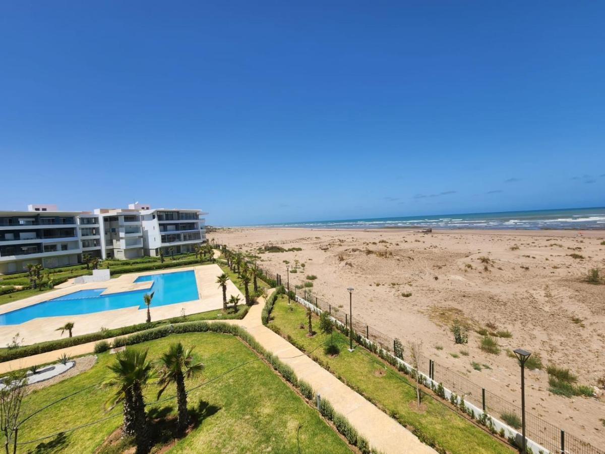 Sidi Rahal Blue View, Beachfront Wide Seaview With Pool Buitenkant foto