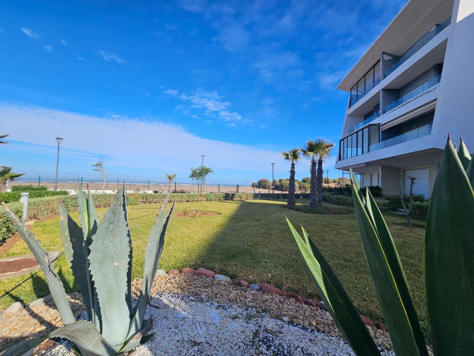 Sidi Rahal Blue View, Beachfront Wide Seaview With Pool Buitenkant foto
